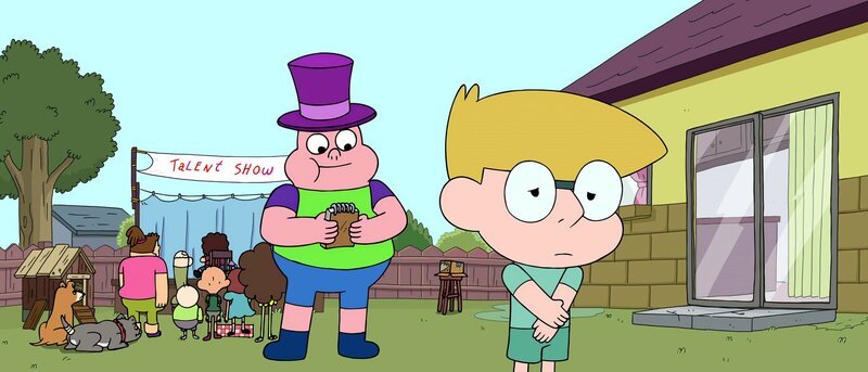 vorne, v.li.: Clarence, Brady – Bild: Cartoon Network Studios