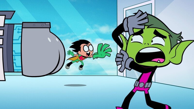 v.li.: Robin, Beast Boy – Bild: Cartoon Network, Inc.