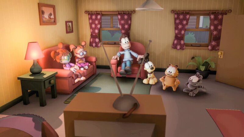 Alle sind wieder glücklich zu Hause. – Bild: ORF/​Mediatoon/​Dargaud Media/​Paws Inc.