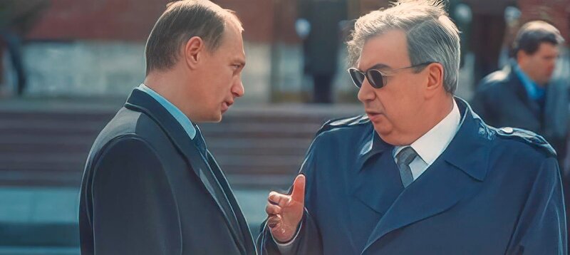 Jewgeni Primakow (r.) war Direktor des russischen Auslandsnachrichtendienstes sowie Außenminister und Ministerpräsident Russlands. – Bild: ZDF