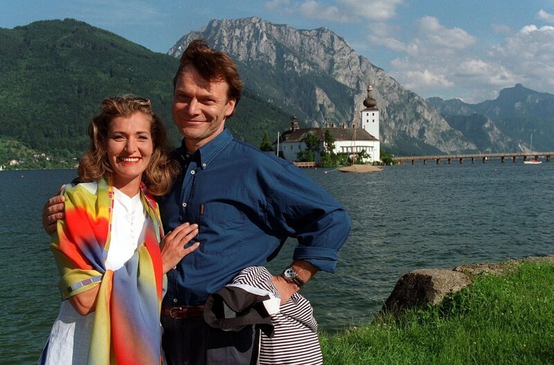 Christine Mayn (Christl Wagner), Alexander Strobele (Peter Wagner). – Bild: ORF/​Johannes Cizek