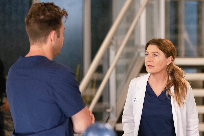 Grey’s Anatomy Staffel 18 Folge 10 Scott Speedman als Dr. Nick Marsh, Ellen Pompeo als Dr. Meredith Grey SRF/​ABC Studios – Bild: SF2