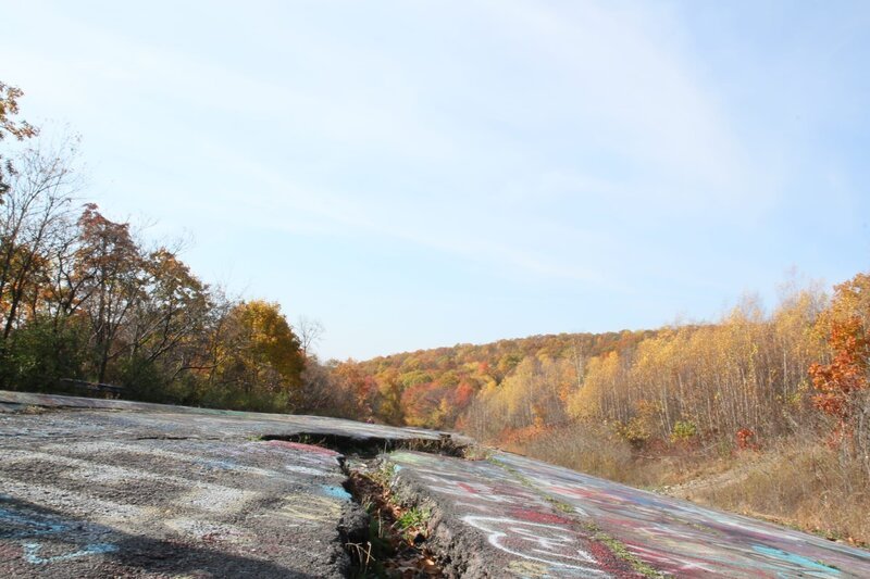CENTRALIA, PA. – Graffiti Highway in Cetnralia. – Bild: National Geographic /​ Peter Hankoff