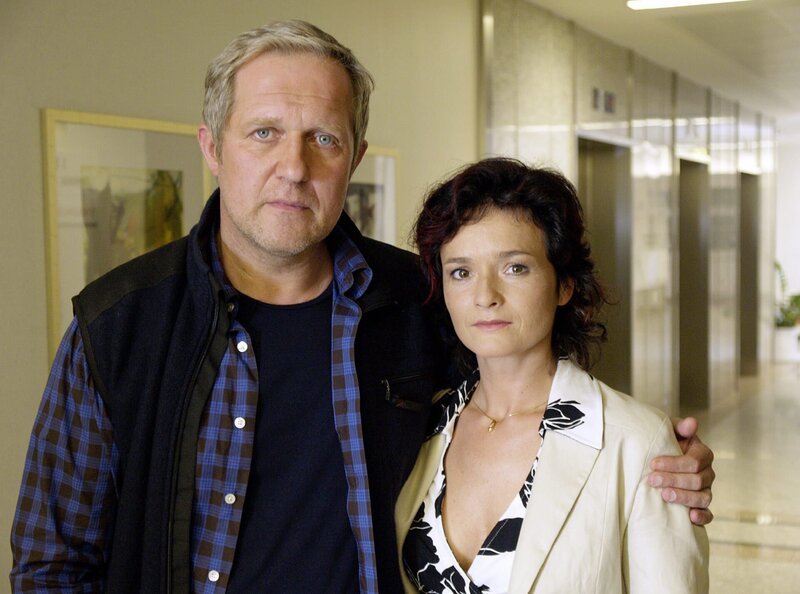 Harald Krassnitzer (Thomas Stickler), Katharina Stemberger (Andrea Plattner). – Bild: BR/​ARD/​ORF/​Miguel Dieterich