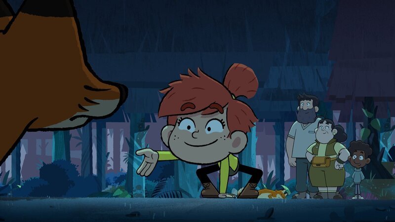 Taylor hat das große Talent, das Vertrauen von wilden Tieren zu gewinnen. – Bild: ZDF