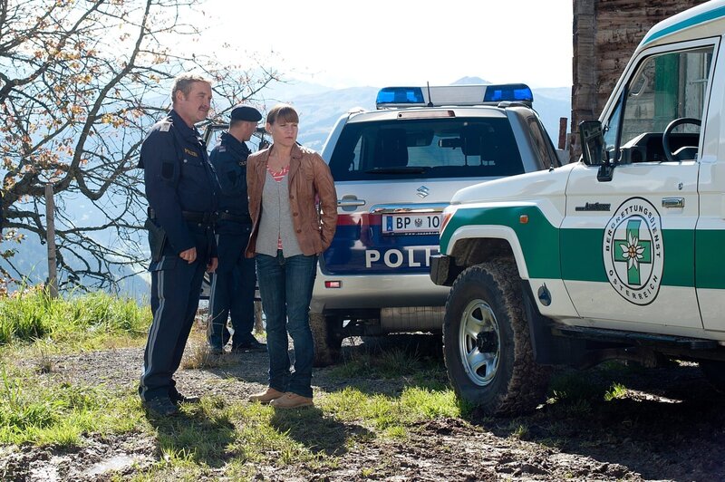 Ferry Öllinger (Kroisleitner), Kristina Sprenger (Karin Kofler). – Bild: ORF/​BEO-Film/​Stefanie Leo