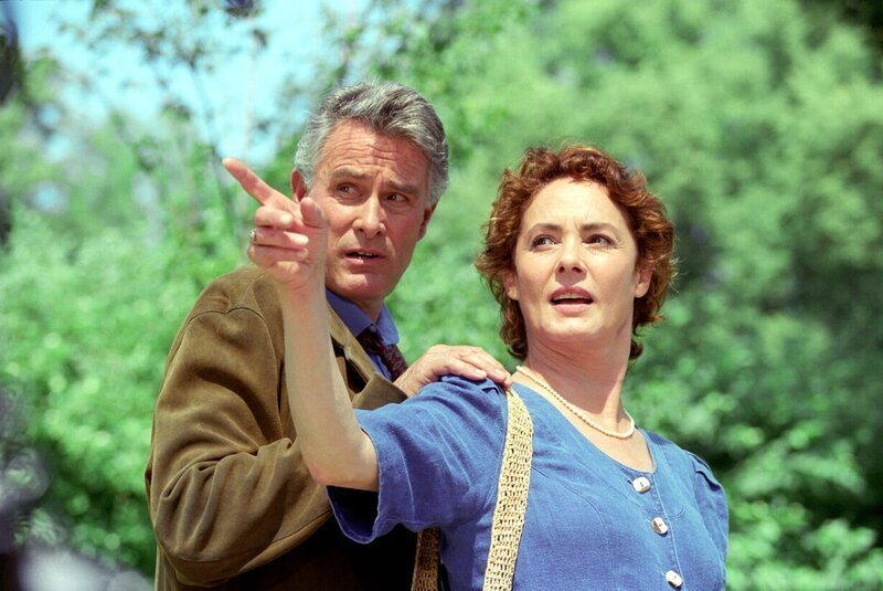 Klaus Wildbolz (Wenzel Hofer), Christine Buchegger (Lena Dorndorf). – Bild: ORF/​Johannes Cizek