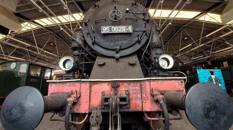 Im Eisenbahnmuseum Bochum gibt es 34 historische Lokomotiven zu bestaunen. – Bild: WDR/Gruppe 5 Filmproduktion/Christel Fromm Im Eisenbahnmuseum Bochum gibt es 34 historische Lokomotiven zu bestaunen. – Bild: WDR/Gruppe 5 Filmproduktion/Christel Fromm