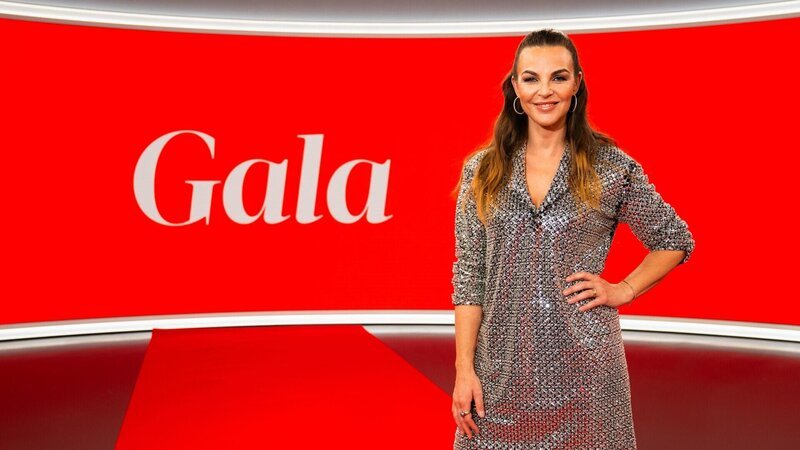 GalaTV zieht nach Köln. Moderatorin Annika Lau präsentiert das neue Studio. – Bild: RTL /​ Anne Werner /​ Annika Lau