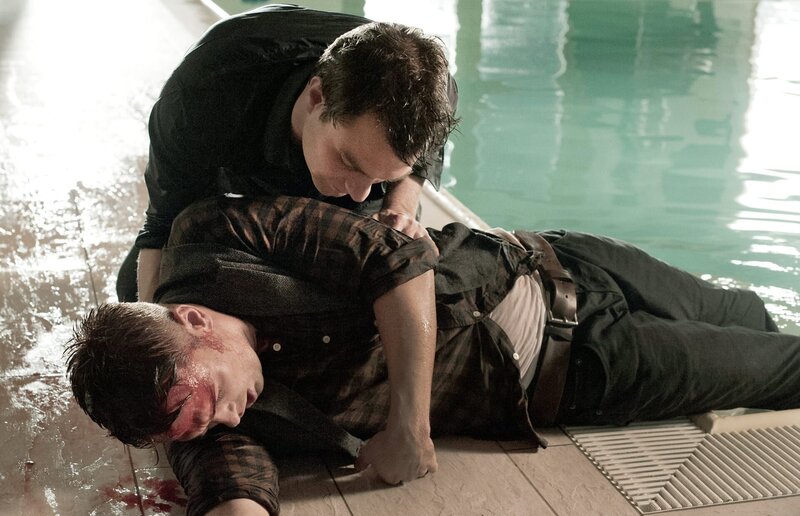 Jakob Seeböck (Lukas Roither), Ferdinand Stahl (Julian Eckert). – Bild: ORF/​BEO-Film/​Stefanie Leo