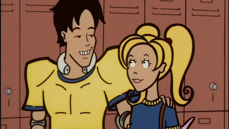 L-R: Kevin Thompson, Brittany – Bild: ViacomCBS