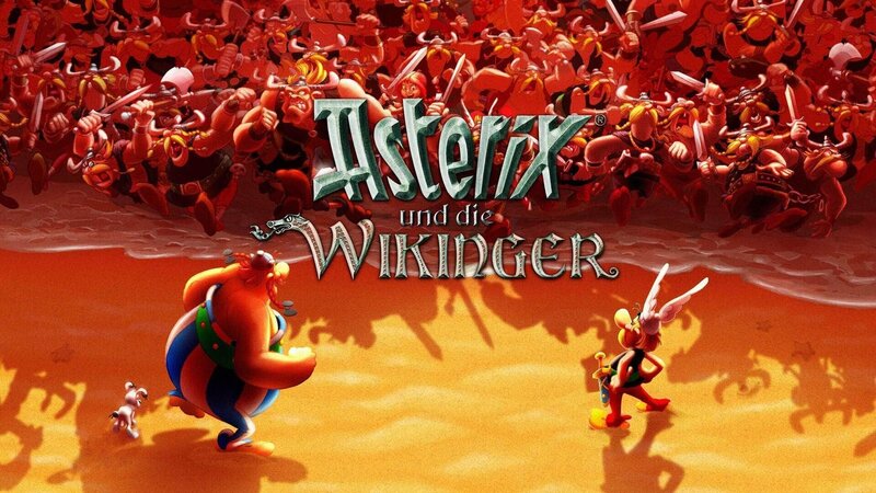 Asterix (vo.r.) und Obelix (vo.l.) sollen aus Majestixs Neffen Grautvornix einen echten Krieger machen. Doch dann wird der Angsthase Grautvornix von den wilden Wikingern entführt. Allerdings haben Maulaf und seine furchtlosen Nordmänner die Rechnung ohne Asterix und Obelix gemacht. – Bild: SUPER RTL Das SUPER RTL-Bildmaterial darf nur zur redaktionellen Berichterstattung im Zusammenhang mit der jeweiligen Sendung unter Angabe der Credits und Beachtung der unter http:/​/​kommunikation.superrtl.de genannten Nutzungsbeschränkungen verwendet wer