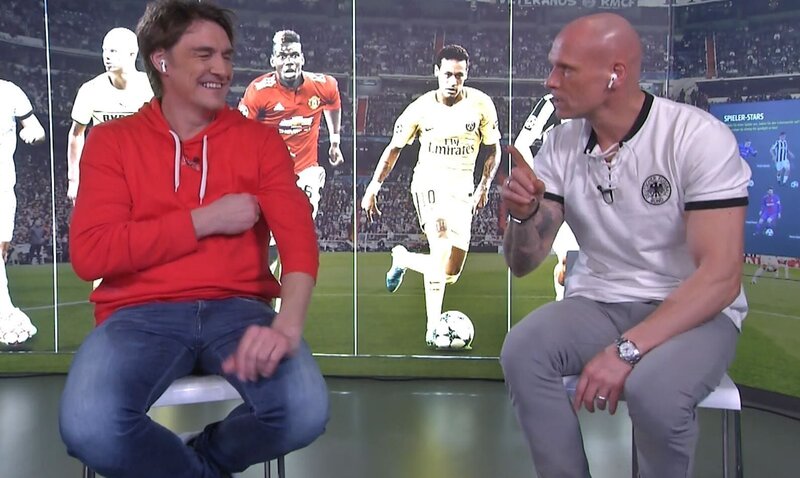 L-r: Matze Knop und Thorsten Legat – Bild: SPORT1