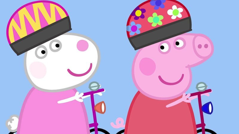 v.li.: Suzy Sheep, Peppa Pig – Bild: TVNOW