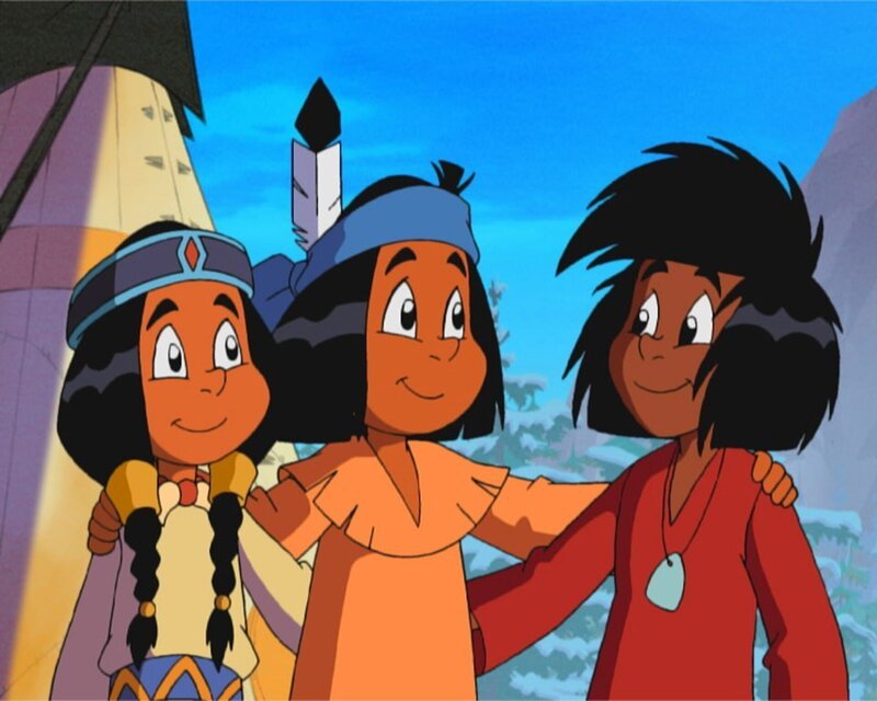 Regenbogen, Yakari und Kleiner Dachs – Bild: KI.KA/​Storimages