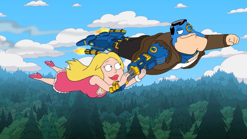 L-R: Francine, Cyborg Stan – Bild: ViacomCBS