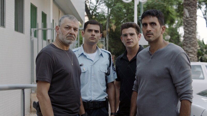 V.l.: Reuven Peretz (Danny Steg), Yoav Keshti (Daniel Gad), Kobi Edri (Maor Schwitzer) und Alon Shenhav (Tsahi Halevi) – Bild: RTL /​ ©Keshet International