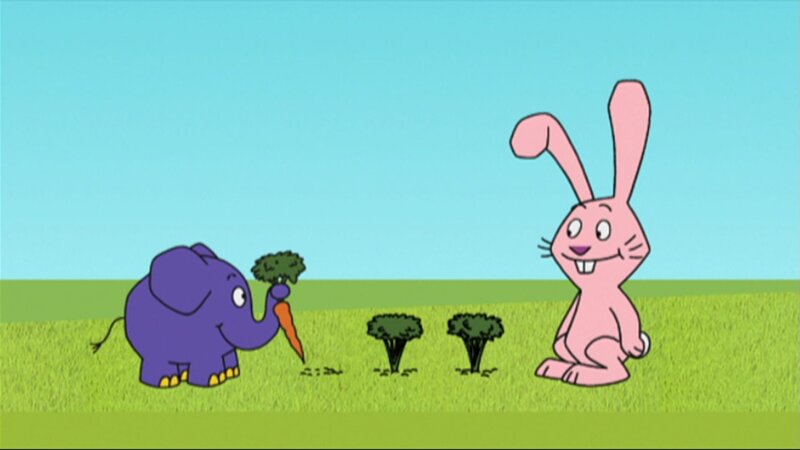In der „Sendung mit dem Elefanten“ geht es um Gemüse. – Bild: WDR