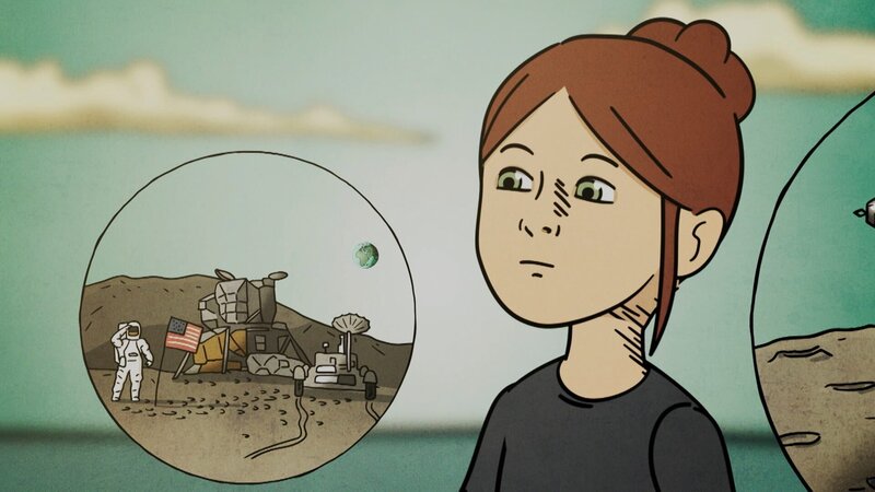 Die Mondlandung – nur ein Fake? Verschwörungsgläubige misstrauen Institutionen wie der NASA. – Bild: ZDF