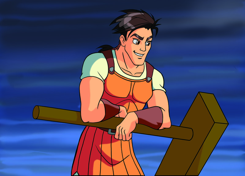 Nach seinem glorreichen Sieg über Troja macht sich unser junger Held Odysseus auf den Weg zu seiner Familie. Doch auf seiner langen Reise nach Ithaka ist er dem rachsüchtigen Zorn Poseidons gnadenlos ausgeliefert … – Bild: 2009 Your Family Entertainment AG