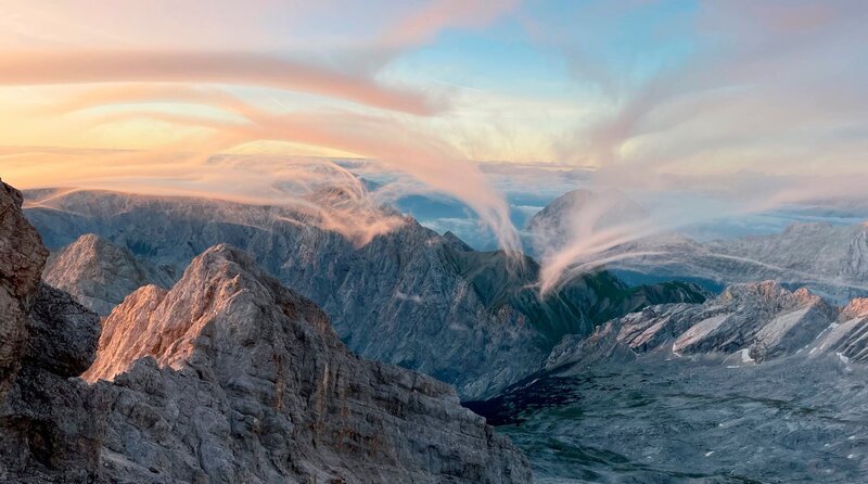 Morgenstimmung auf der Zugspitze – Bild: SWR/​Jochen Schmid
