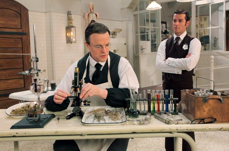 Dr. Llewllyn Francis, Detective William Murdoch – Bild: WDR/​ITV Studios