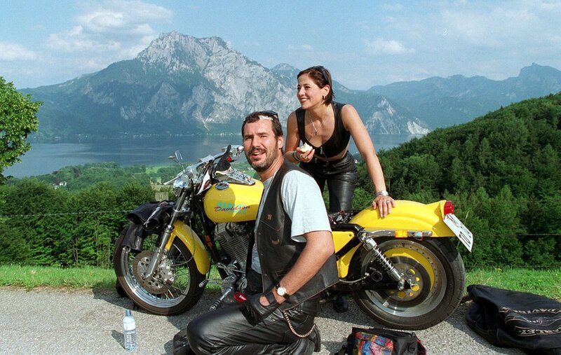 Monica Weinzettl (Verena), Silvan P. Leirich (Bernd). – Bild: ORF 2