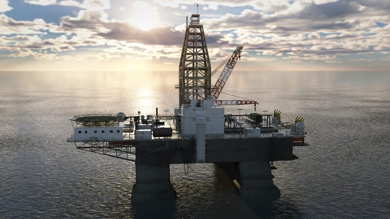 Die Bohrplattform „Deepwater Horizon“ wurde 2001 vor der Küste des US-Bundesstaates Louisiana in Dienst gestellt und versank zwei Tage nach dem Unfall, am 22. April 2010, im Golf von Mexiko. – Bild: BBC, Blink Films /​ BBC/​Blink Films