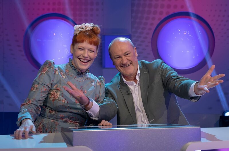 v.li. Team Enie van de Meiklokjes und Bodo Bach – Bild: SWR/​Peter A. Schmidt