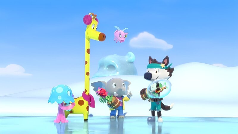 Zwei seltene Pflanzen sorgen für ein Durcheinander auf Funkelland. – Bild: KiKA/​ZODIAK KIDS STUDIO FRANCE/​ ANIMOKA