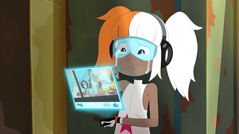 Debbie wäre gerne anstelle von Corto an Mantas Seite. – Bild: WDR/​Cyber Group Studios