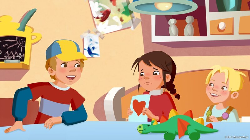 Tara findet es peinlich, dass jemand in sie verliebt ist. – Bild: ZDF/​WunderWerk