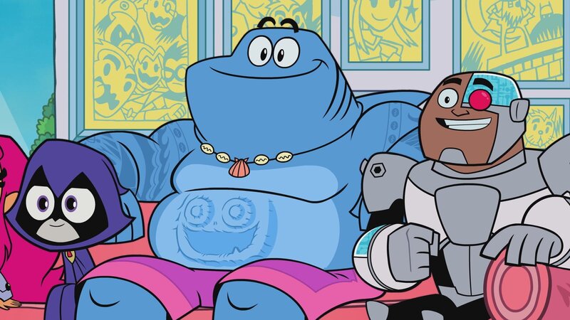 v.li.: Raven, King Shark, Cyborg – Bild: Warner Bros. Entertainment Inc.