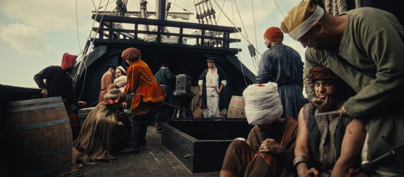 Reenactment – Piraten kapern ein Handelsschiff. – Bild: ZDF/​ORF/​E&A Film/​Arte/​Urban Canyons