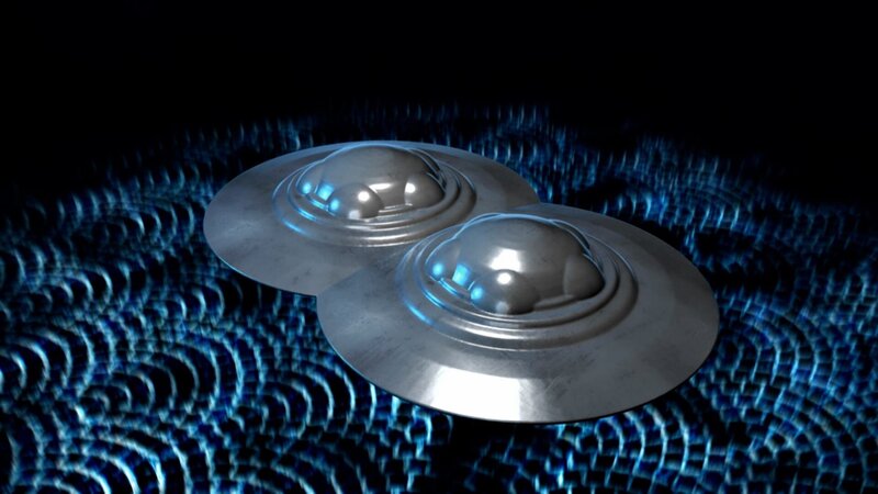 UFO-Modell – Bild: uklib /​ THE HISTORY CHANNEL /​ A+E Networks