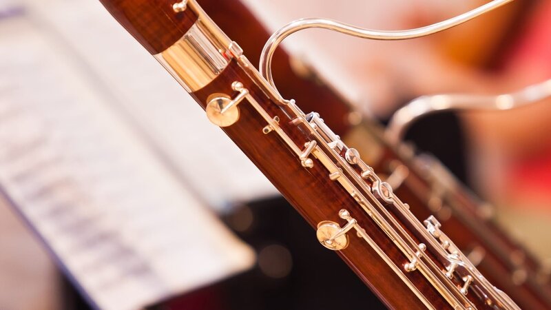 Fragment bassoons in a symphony orchestra – Bild: Furtseff