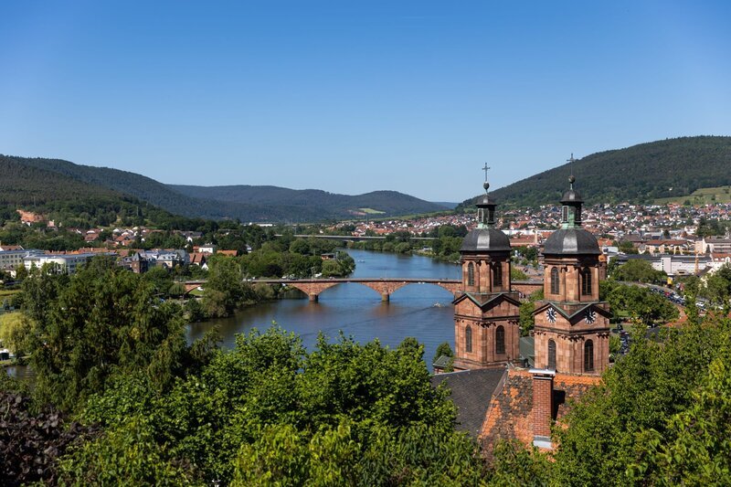 Stadtansicht von Miltenberg. – Bild: BR, Sylvia Bentele /​ ZDF