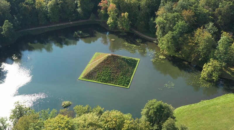 Pücklers Gartenanlage in Branitz. – Bild: rbb und ZDF