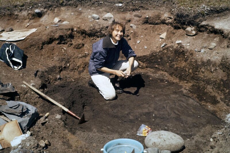 Anne Stine Ingstad – Bild: National Museum of Iceland Lizenzbild frei
