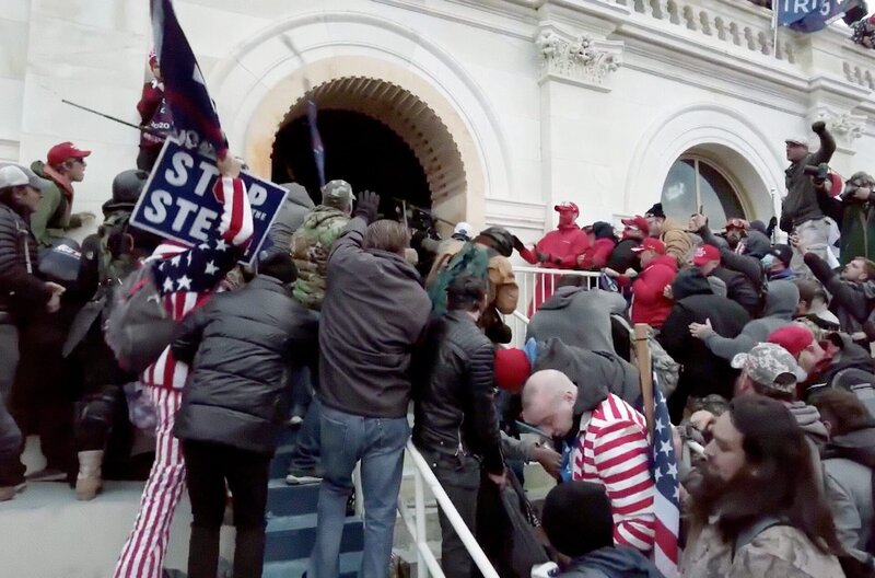 Sturm auf das US-Kapitol in Washington D.C. – Bild: SWR/​Ventana Film/​Public Domain