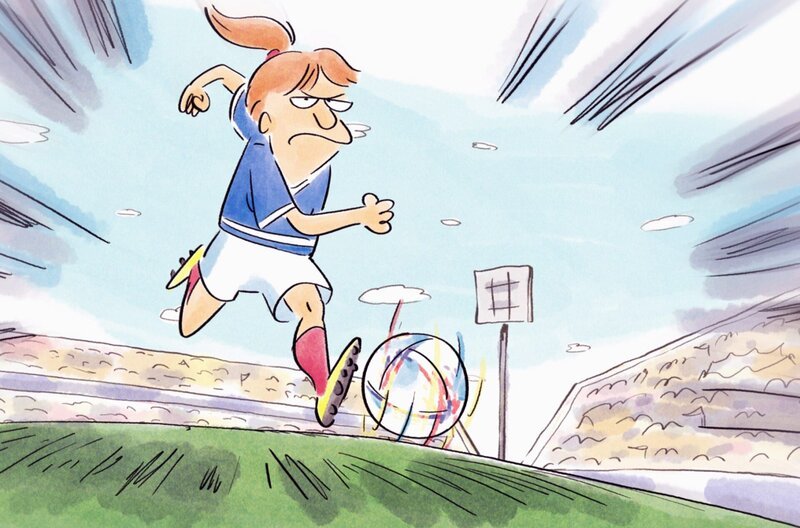 Fußballerinnen ticken anders als ihre männlichen Spielerkollegen. – Bild: Folimage/​Ex Nihilo