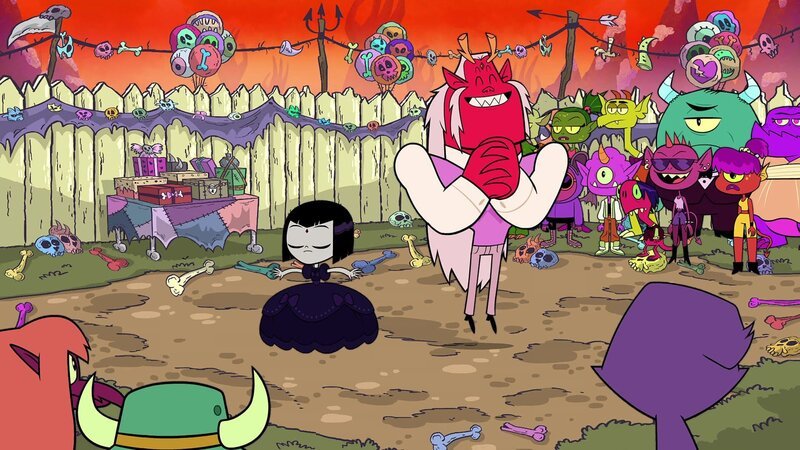 v.li.: Raven, Trigon – Bild: TM and The Cartoon Network, Inc.