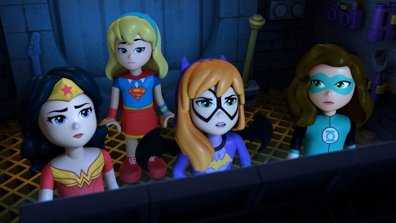 Wonderwoman, Batgirl, Supergirl, Green lanterregirl – Bild: Non affecté /​ Boing /​ Warner Bros. Entertainment, Inc.