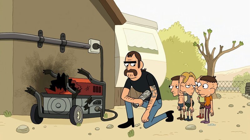 Mel (l.) – Bild: CLARENCE and all related characters and elements are trademarks of and © Cartoon Network.