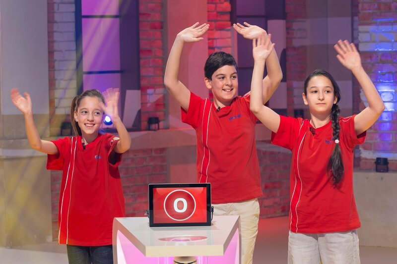 Das Rateteam aus Sofia/​Bulgarien will heute hier gewinnen. – Bild: ZDF