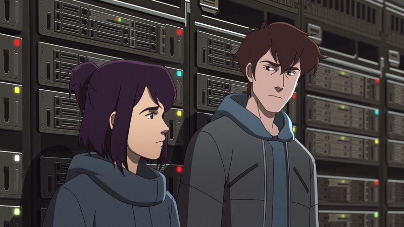 Maddie Kim (l.); Caspian (r.) – Bild: 2022 AMC Film Holdings LLC. All Rights Reserved. Lizenzbild frei