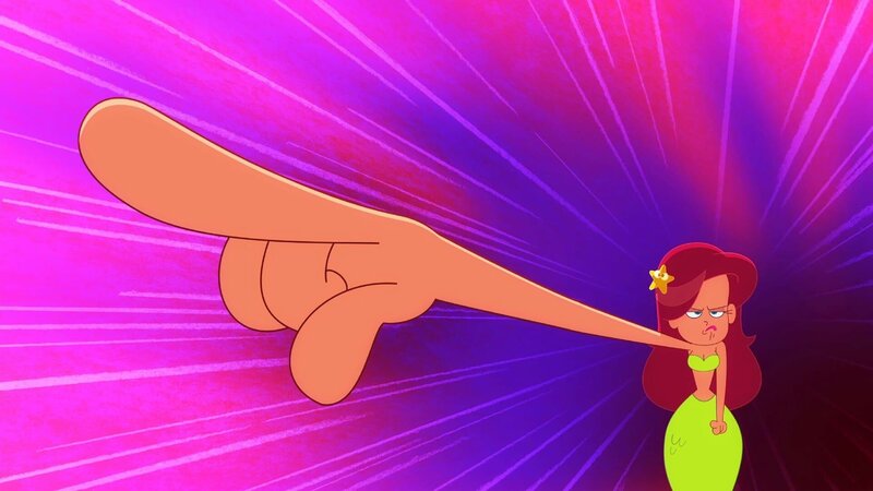 Als Lehrerin muss Marina auch mal durchgreifen. – Bild: Xilam Animation