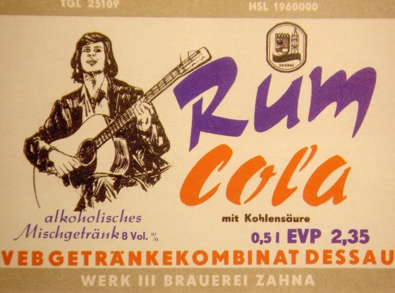 Werbung für Rum Cola. – Bild: MDR