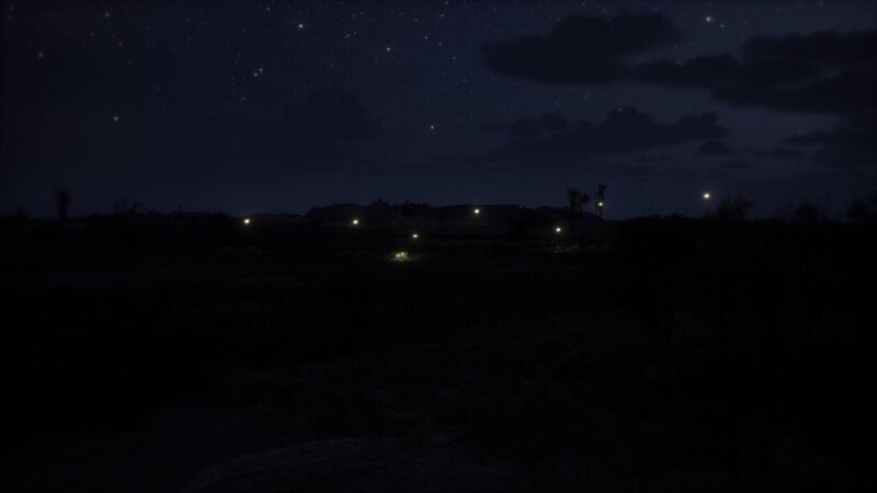 Leuchtende Objekte in der Nacht – Bild: THE HISTORY CHANNEL /​ cineflix