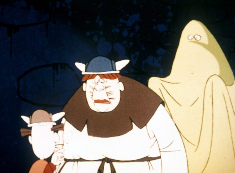 Faxe ist stumm und bleich, als sich ihm ein Geist nähert. – Bild: ORF/​Apollo Filmverleih